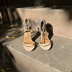 Aquazzura crystal embellished stiletto sandal - NEW never worn! IT size 37